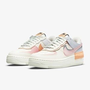 EUC Nike Women’s Air Force 1 Shadow DISCONTINUE COLOR COMBO AF1s